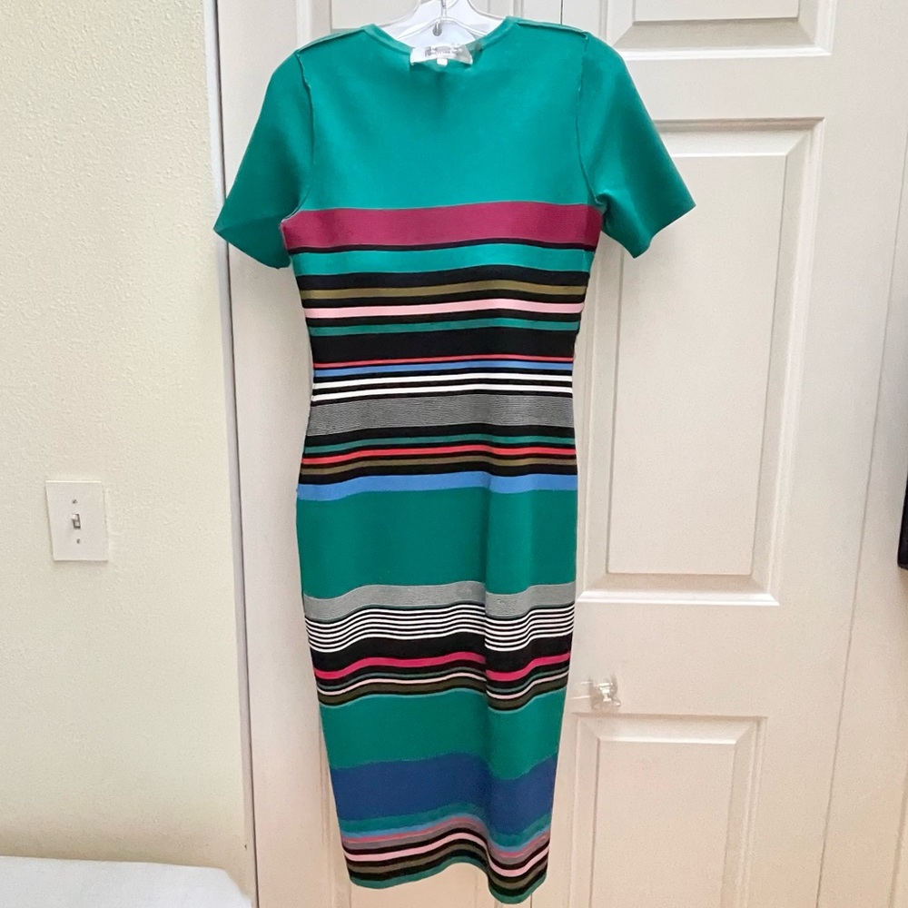 Diane Von Furstenberg striped knit dress - Picture 10 of 11
